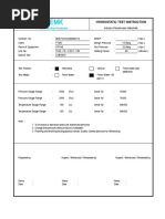 Hydrostatic Test Certificate Sample | PDF | Pressure Measurement ...