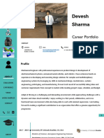 Career Design Portfolio-Devesh - Sharma