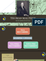 Kelompok 1 - Teori Malthus
