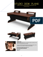 Studio Desk Plans V2 PDF