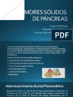 Tumores Sólidos Pancreaticos