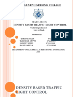 I.T.S Engineering College: Seminar On Density Based Traffic Light Control