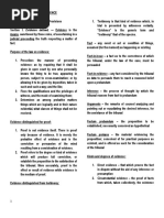 Finalevidence Pdf Relevance Law Federal Rules Of Evidence