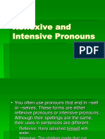 Reflexive and Intensive Pronouns Explained: Uses, Examples & Exercises