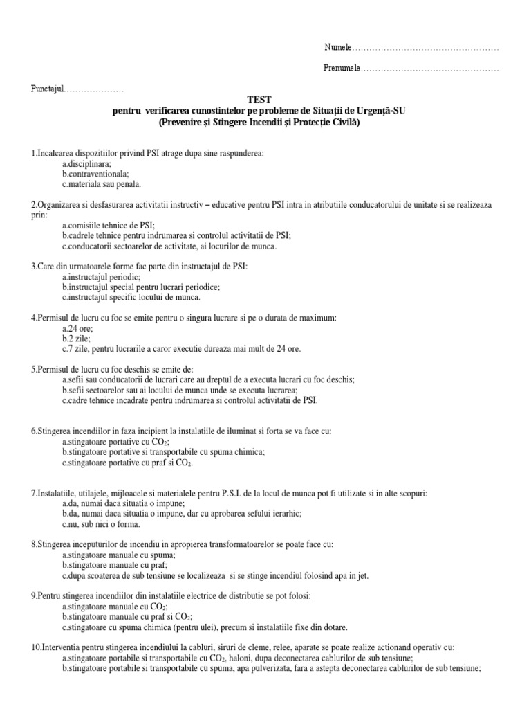 TESTE PSI Apr 2018 | PDF