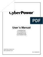 CyberPower OLS6000-10000ERT6U User Manual