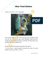 Alat Ukur Total Station