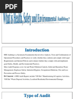 HSE Auditing Procedure