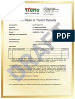 Product Warranty Indonesia-Draft Aredo PDF