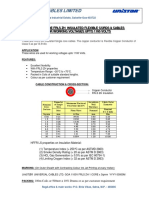 Universal Cables Limited Single Core FRLS ZH Insulated Flexible Cables for Working Voltages up to 1100 Volts