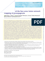 (Cohen, A. Et Al.) Looking Beyond The Face Area. Lesion Network Mapping of Prosopagnosia PDF
