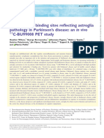 (Wilson, H., Et Al.) Imidazoline 2 Binding Sites Reflecting Astroglia Pathology in Parkinson's Disease. An in Vivo 11CBU99008 PET Study PDF