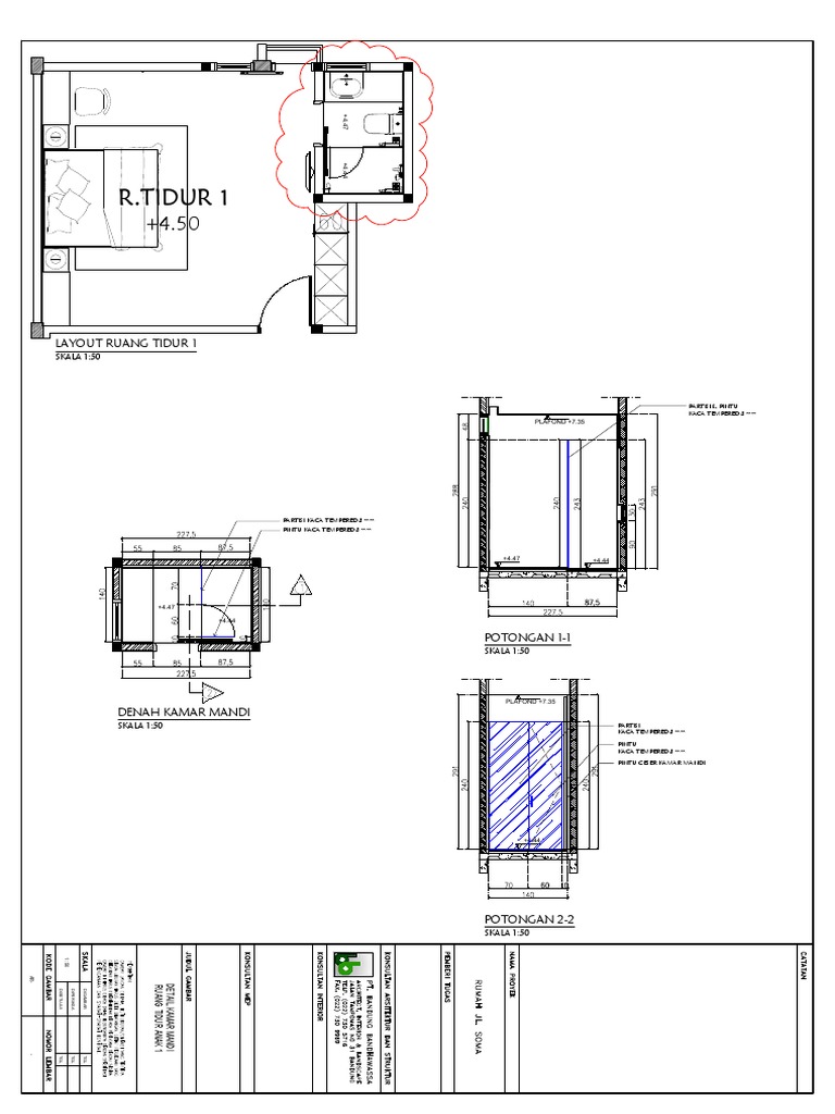 Denah Kaca Tempered 1 | PDF