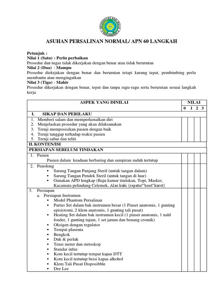 Apn 60 Langkah | PDF