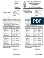 Jadwal Pelajaran Kelas 1 Mi