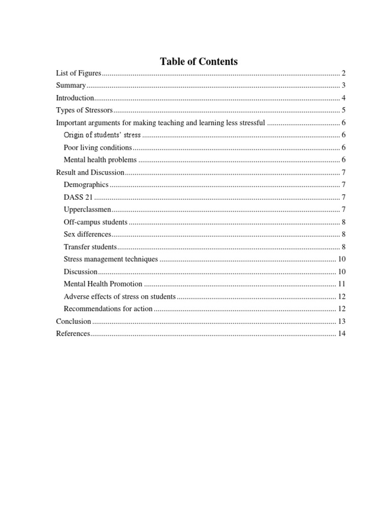 Stress Management for University Students | PDF | Stress (Biology ...