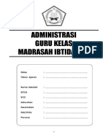 Administrasi Guru Kelas MI (Madrasah Ibtidaiyah) Lengkap.docx