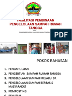 Fasilitasi Pengelolaan Sampah RT-JPR