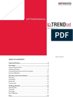 PDF Trend II Software Manual