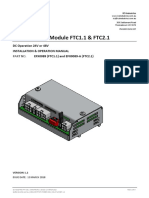 EFX0089 - ICS Fan Controller Module FTC - I&O Manual