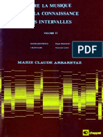 Vol 2 Lire La Musique Par La Connaissance Des Intervalles