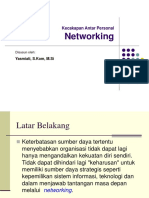 KECAKAPAN ANTAR PERSONAL - Networking