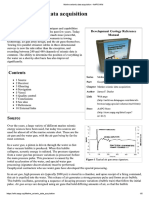 Seismic Data Acquistion on Marine