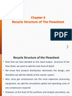 Recycle Structure and Design Decisions for Flowsheet Synthesis