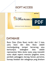 Data Base MICROSOFT ACCESS PDF