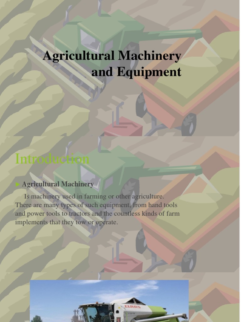 Agricultural Machinery and Equipment | PDF | Agricultural Machinery ...