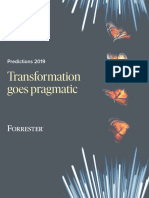 Forrester Predictions 2019