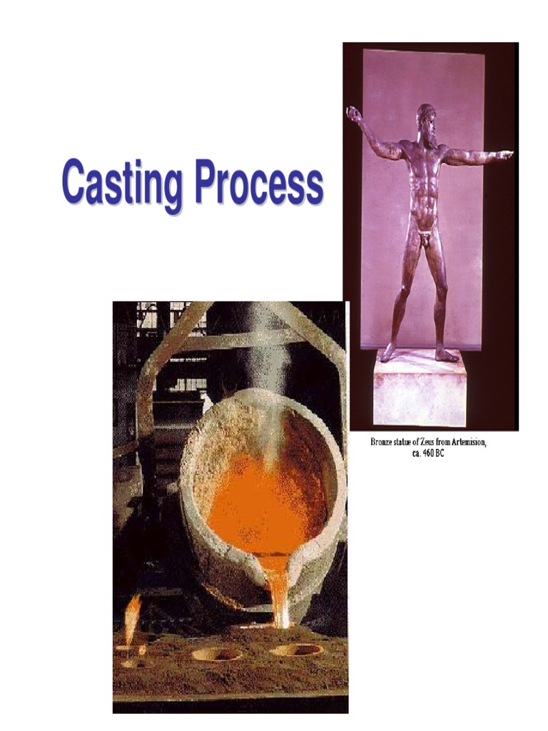 Casting Process PDF PDF Casting (Metalworking) Casting