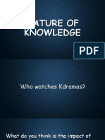 Nature of Knowledge