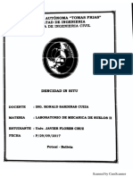 Dencidad Insitu Univ. Javier Flores Cruz PDF