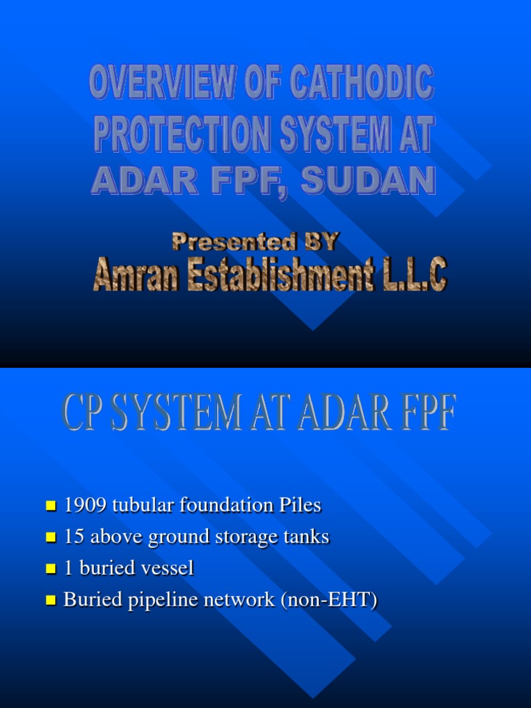 Cathodic Protection System Overview | PDF | Corrosion | Electrochemistry