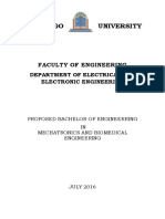 Proposed Mechatronics and Biomedical Engineering With Minor Corrections