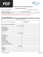 Application For Scholarship Scheme Form No-34