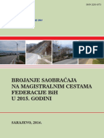 Brojanje Saobracaja F BiH 2015 PDF