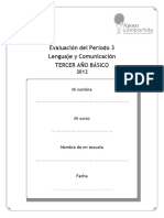 Evaluación del Período 3 Lenguaje y Comunicación TERCER ... - PAC-convertido.docx
