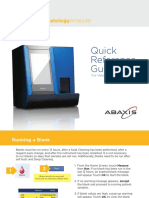 Abaxis HM5 2.3 Quick Reference Guide