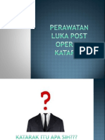 Perawatan Luka Operasi Katarak