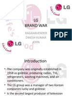 LG Brand War: Ragahavender Dinesh Kumar John