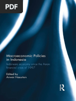 Anwar Nasution - Macroeconomic Policies in Indonesia_ Indonesia economy since the Asian financial crisis of 1997-Routledge (2014)