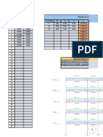 Matriz de Rigidez Portico Con Columnas Eje 1-1