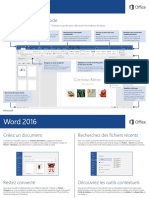 0694 Word 2016 Guide de Demarrage Rapide