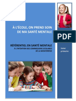 01 Primaire - Referentiel Sante Mentale - Doc Maitre PDF