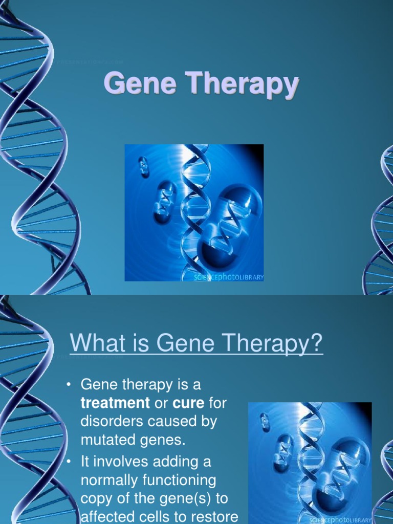 Gene Therapy | PDF | Gene Therapy | Viral Vector