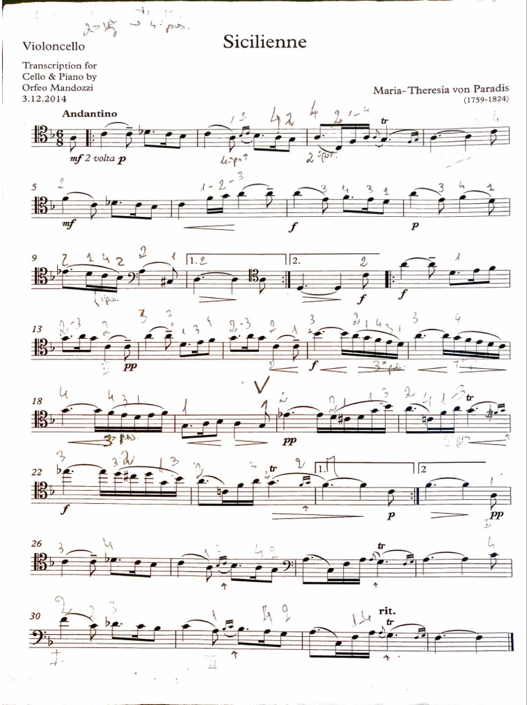 Paradis Sicilienne PDF PDF