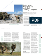 Training The Army Reserve Light Infantry Coy PDF