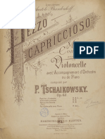 Tschaikovsky Pezzo Capriccioso Op 62 Cello Piano